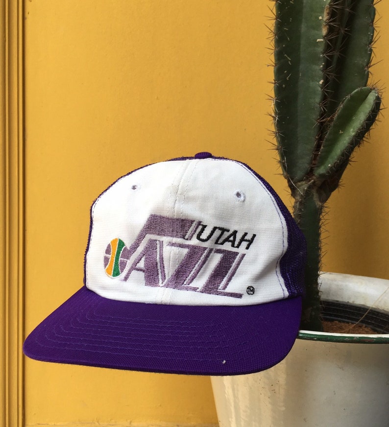 utah jazz trucker hat