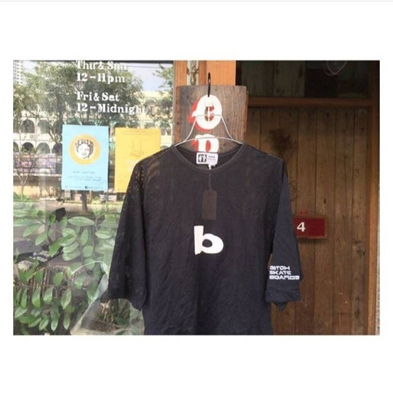 90s Bitch Skateboards Mesh Jersey Top