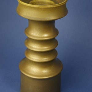 STEULER Cari Zalloni vintage candle holder Continua 150/25 ceramic brown 24 cm RARITY