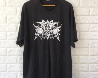 Vintage 90s Flesh And Chrome Brand Tshirt Size XL