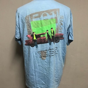 Vintage Japan Shine Single Stitch Men's T-shirt - Size 2L