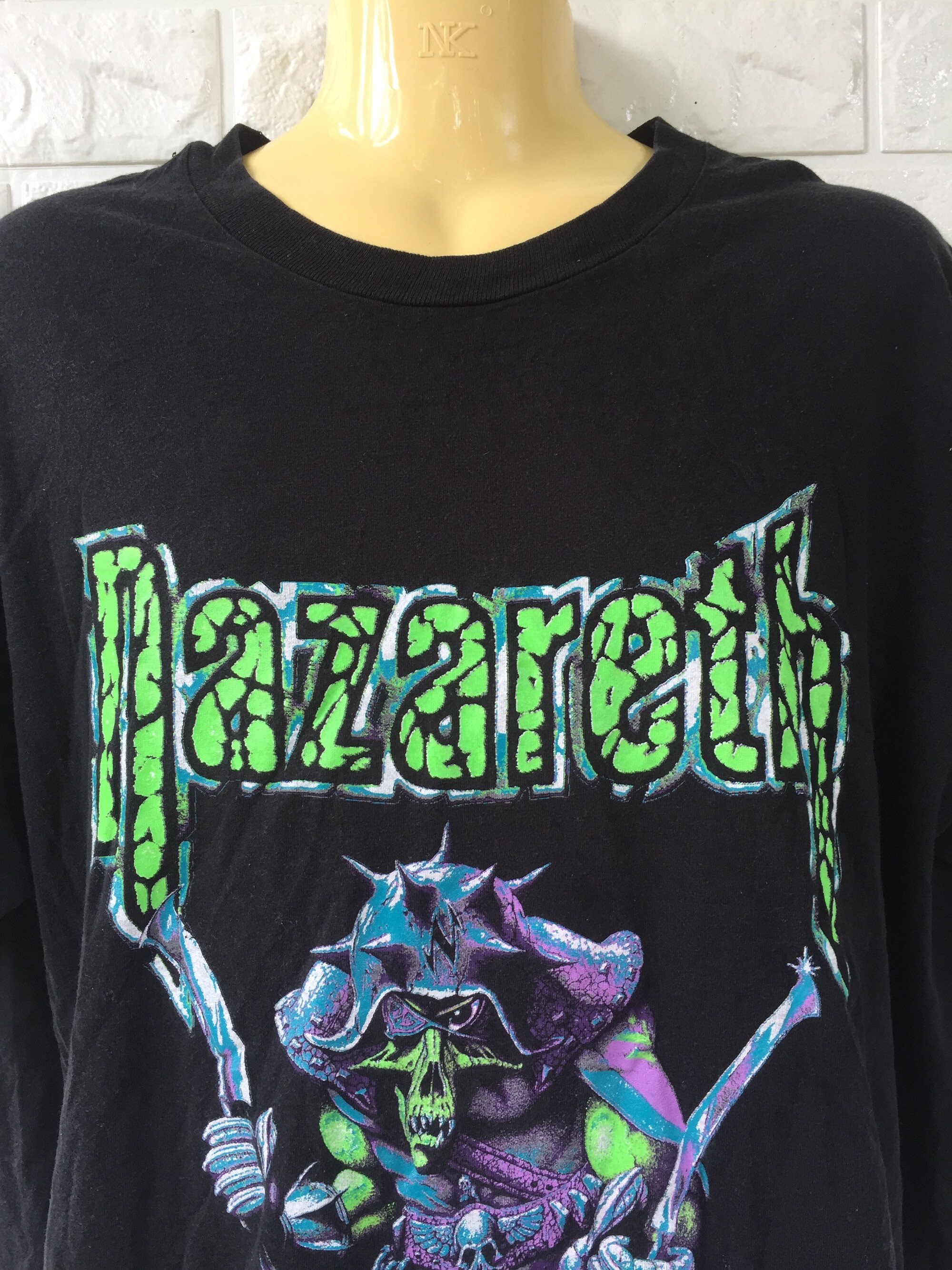 Vintage Nazareth Band Shirt Sz XL 93 94 World Tour - Etsy