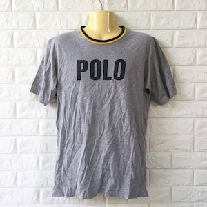 Vintage Polo Sport By Ralph Lauren Ringer Shirt Sz L Polo Spell Out