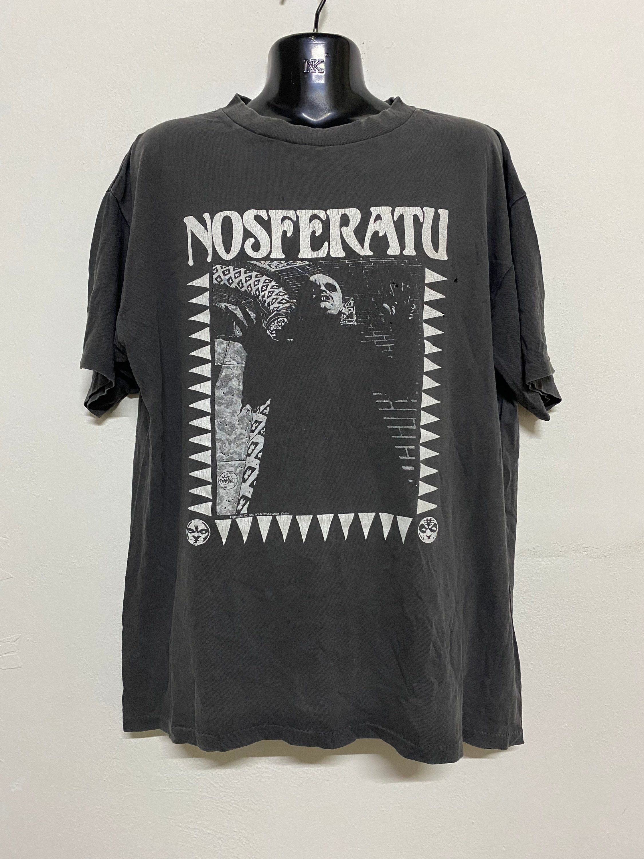 Vintage 90s Nosferatu Horror Movie Fashion Victim Promo Tour
