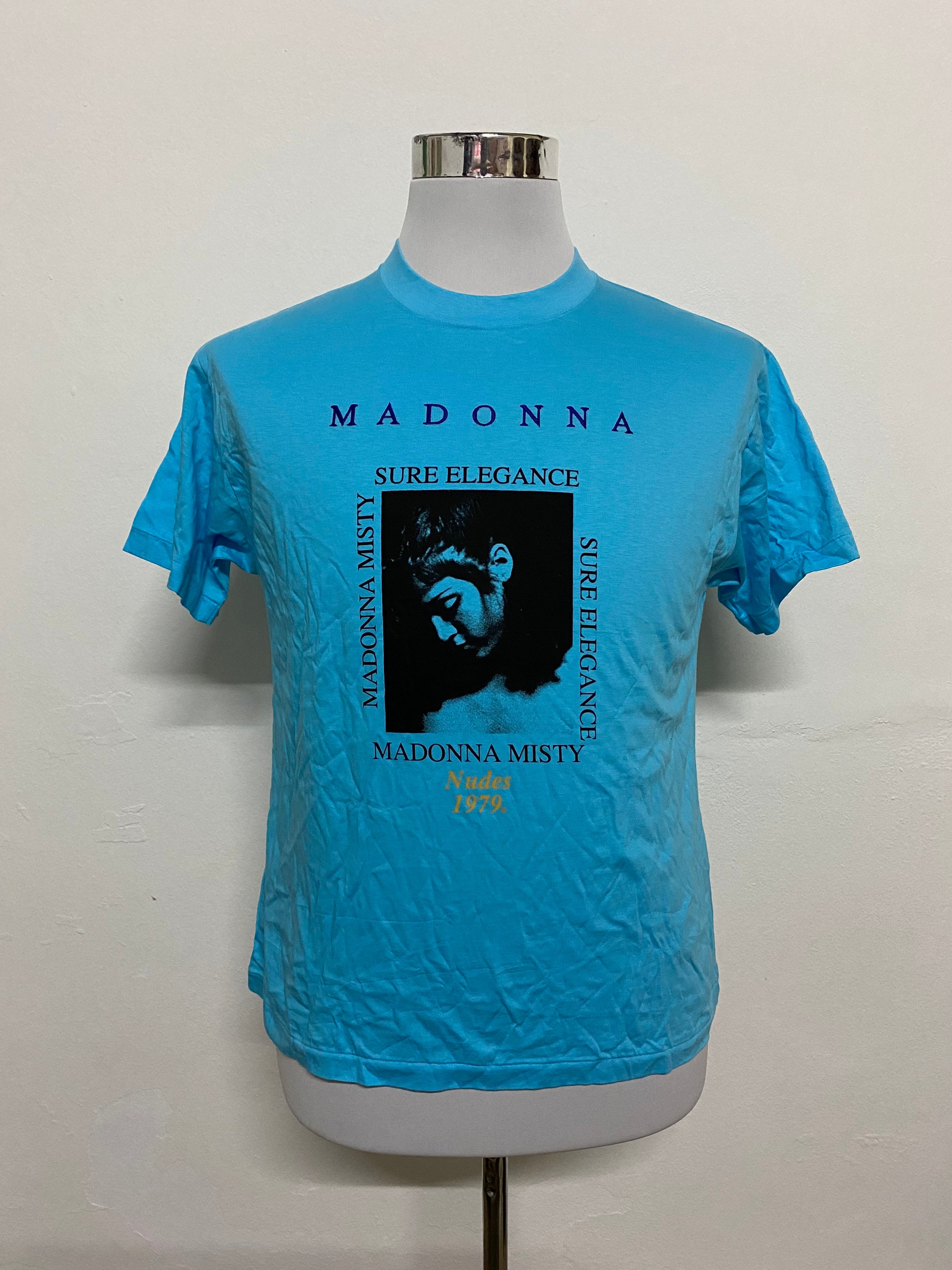 MADONNA Nudes 1979©️ 日本製Tシャツ シングルステッチ MADONNA Nudes 1979️ 日本製Tシャツ シングルステッチ(未使用