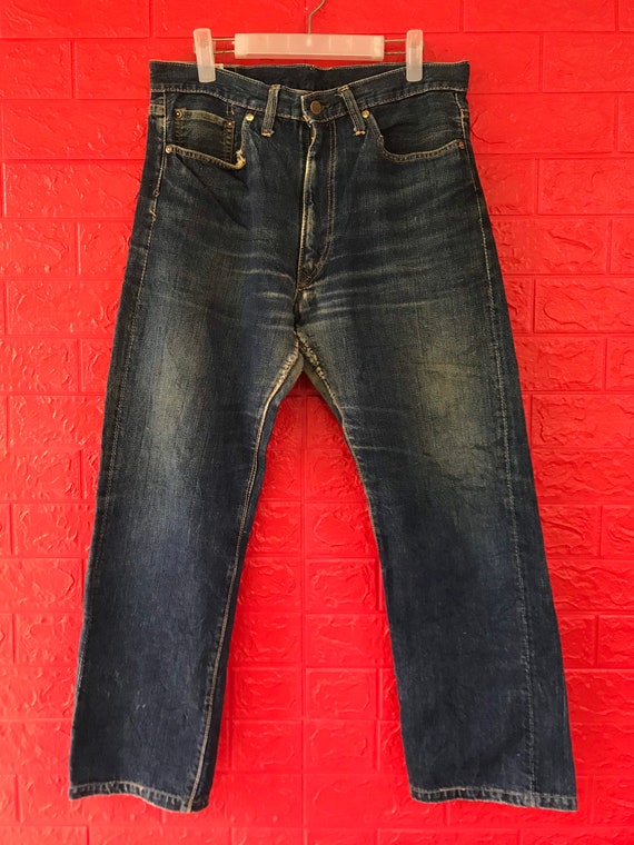 VTG Bison Genuine Western Jeans Waist 32”