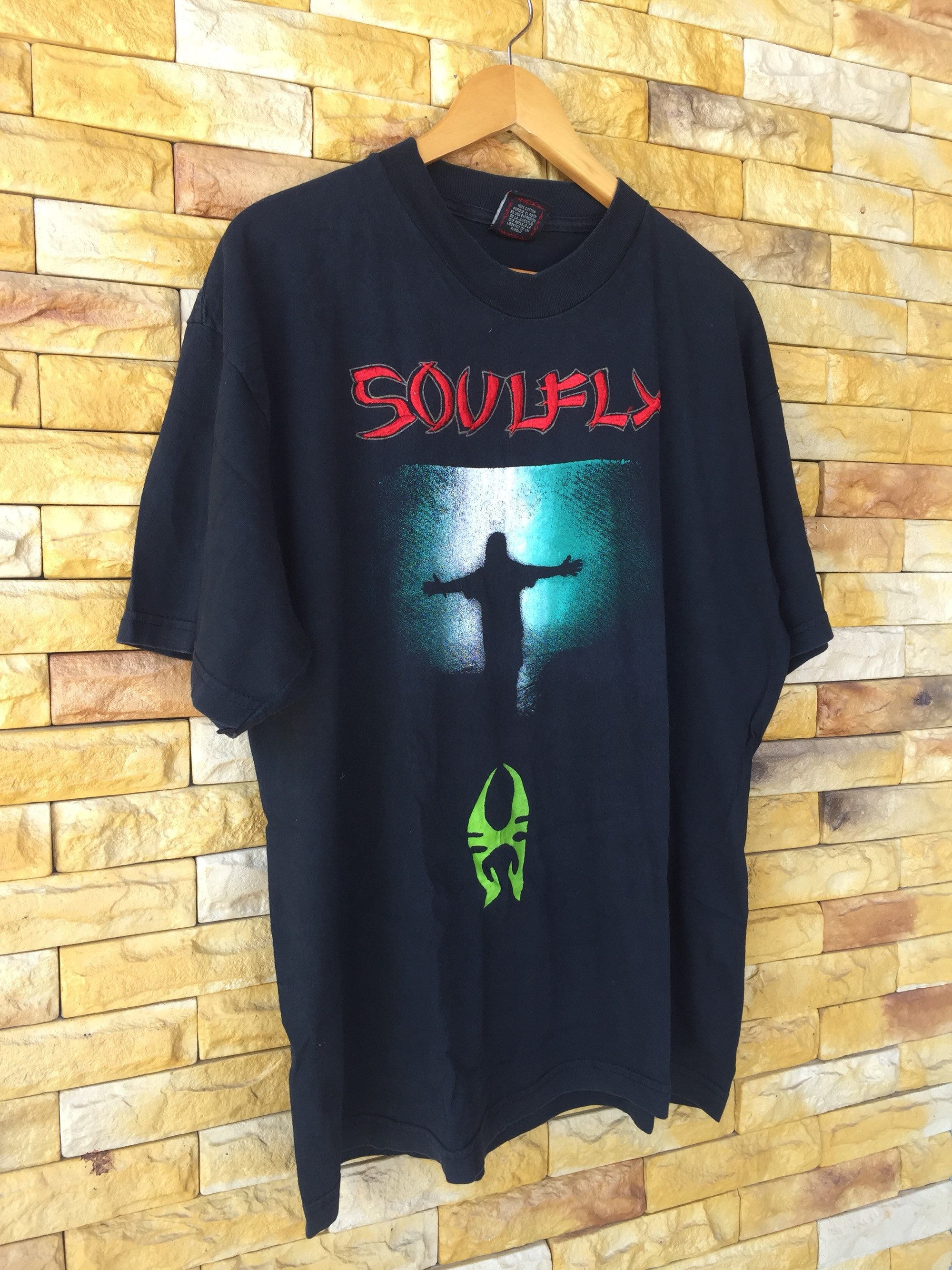 90年代SOULFLY Tシャツ古着バンドTsepultura shoot - メルカリ