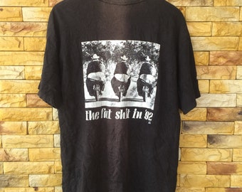 Rare!!! Vtg Beastie boys band x-large size shirt the fat ship in 92' hip hop tupac shakur ice tea snoop dog dr dre notorious