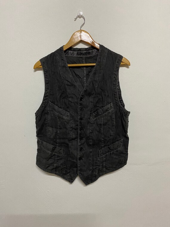 Vintage Yohji Yamamoto Vest Kleding Gender-neutrale kleding volwassenen Gilets 