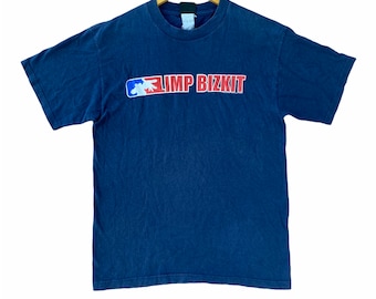 Vintage 90s Limp Bizkit Band Promo Album Tour Concert Tshirt