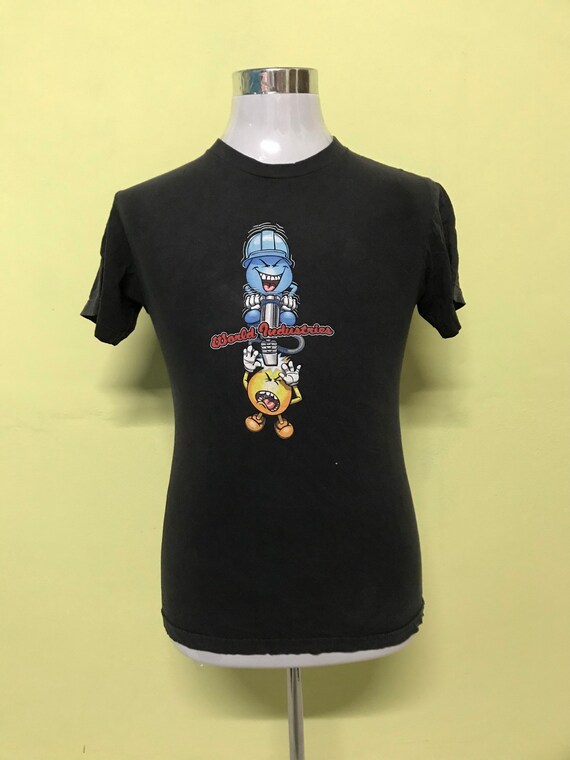 VTG World Industries Skateboard Tshirt Sz S
