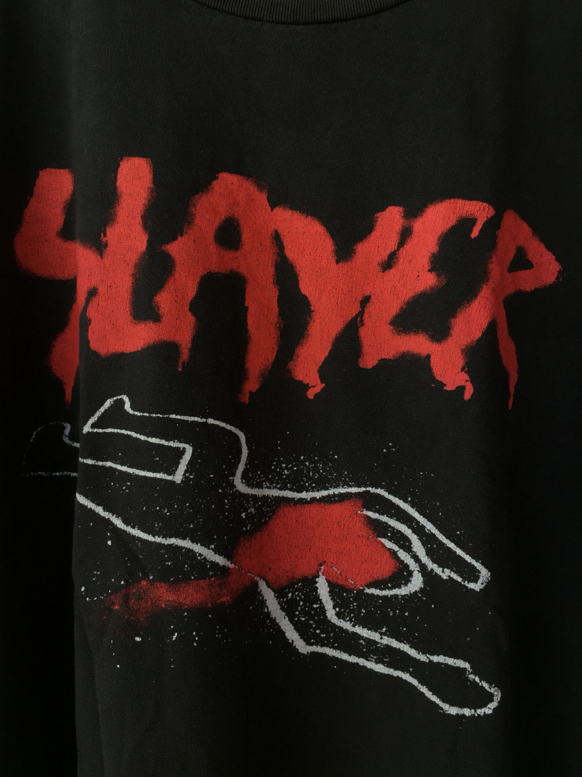 d*9様 SLAYER 90s バンt DO NOT CROSS vintage Vintage 90s Slayer Band Shirt Medium Large Size Do Not Cross