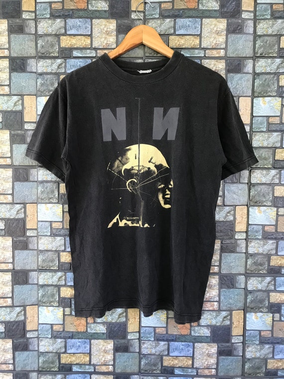 VTG Nine Inch Nail NIN Tshirt Sz M American Heavy