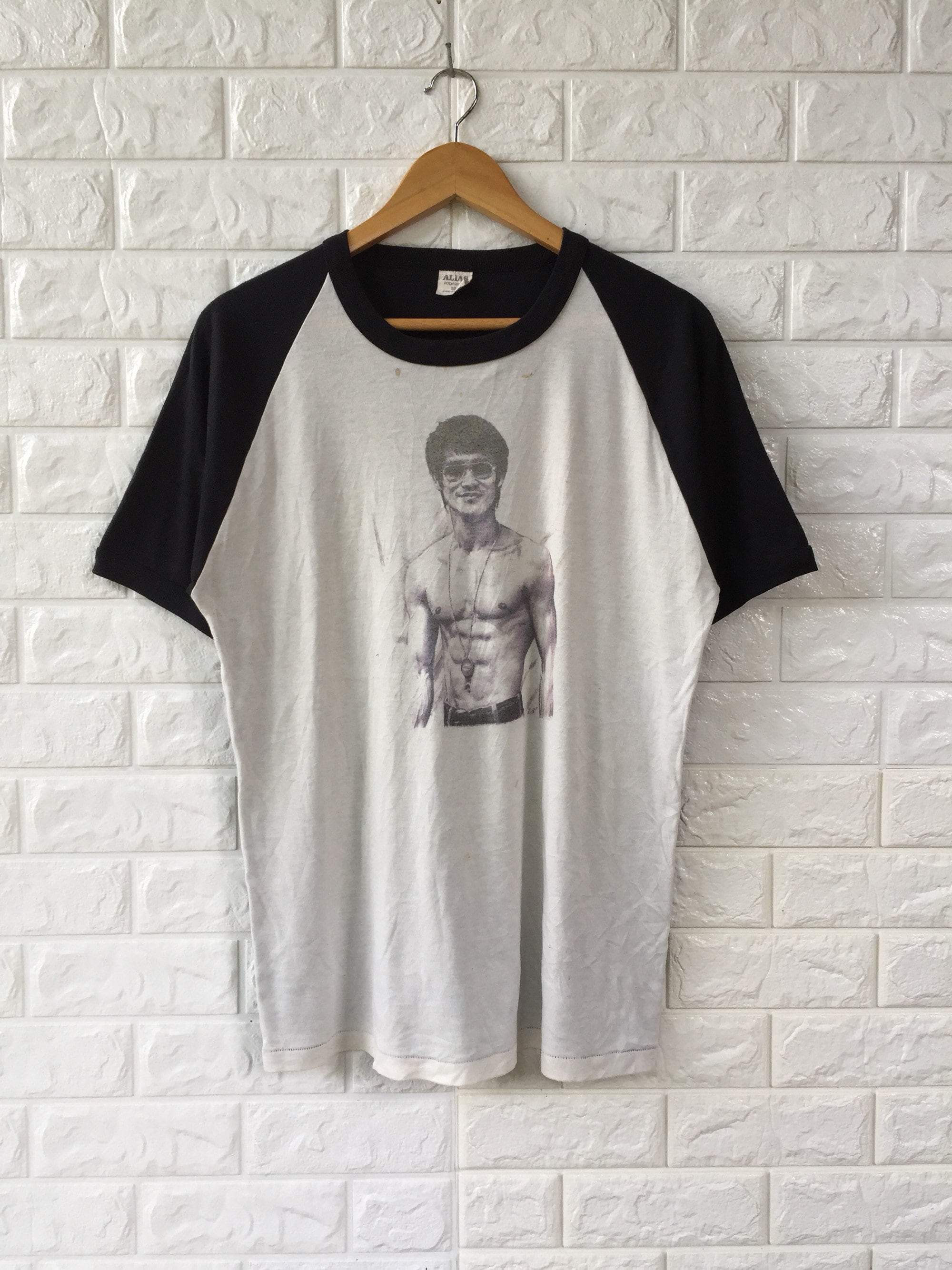 70s Robert Bruce フォトロンTee 70s Bruce Lee T-shirt – Sound and Vision Tees