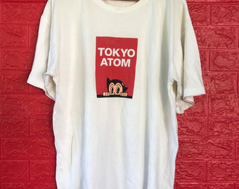 Vintage Japanese Comic Manga Astro Boy Atom Tokyo Tshirt Size XLARGE