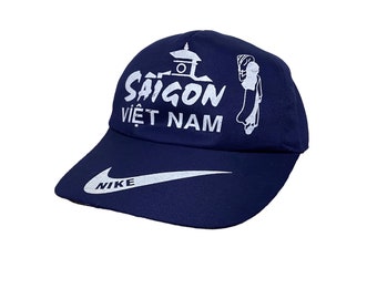 Vintage 90s Nike Swoosh Hat Nike Saigon Vietnam Cap