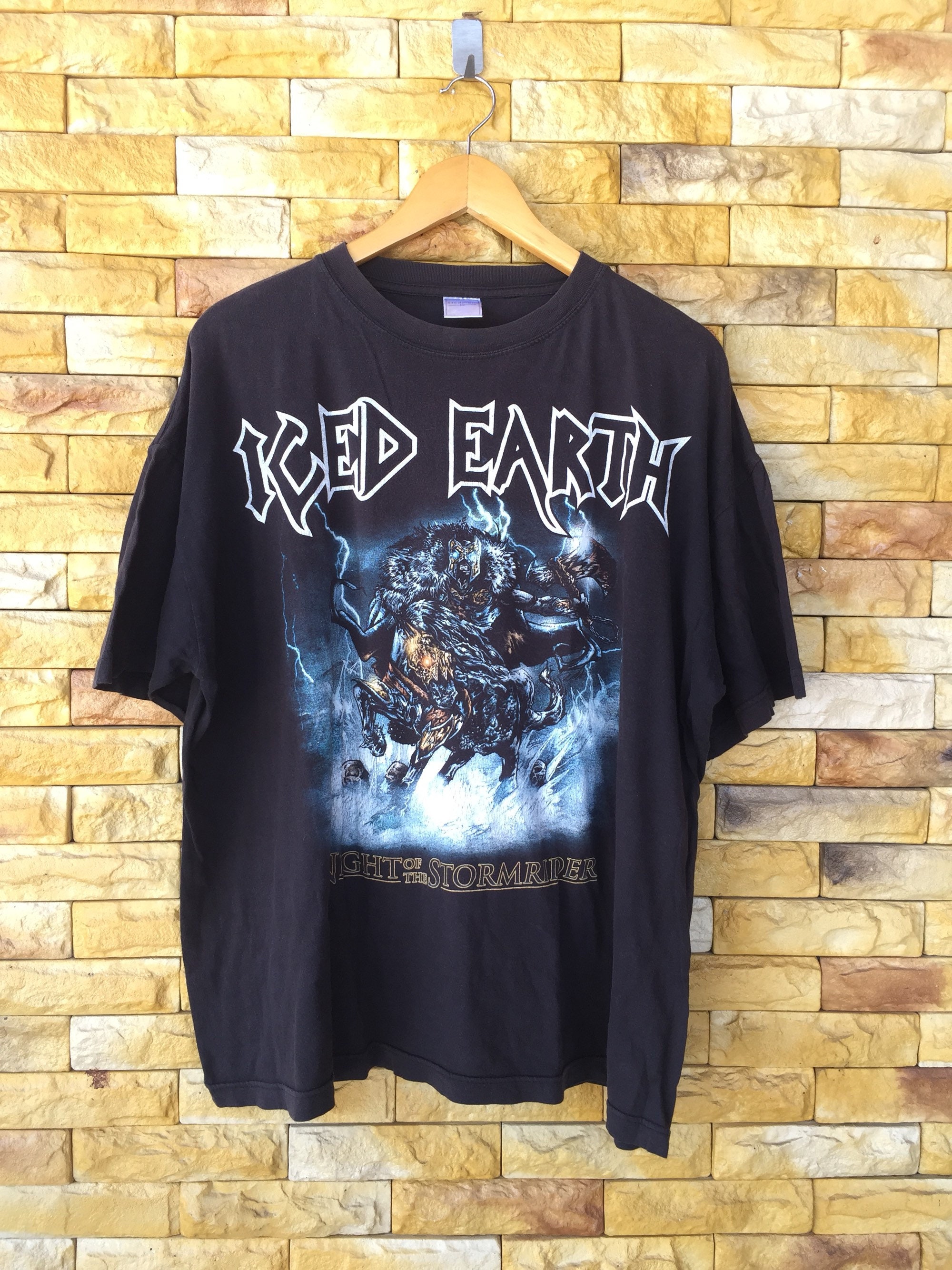 Behov for pause Udvidelse Vintage 90s Iced Earth Band Shirt Xlarge Size Night of the - Etsy Israel