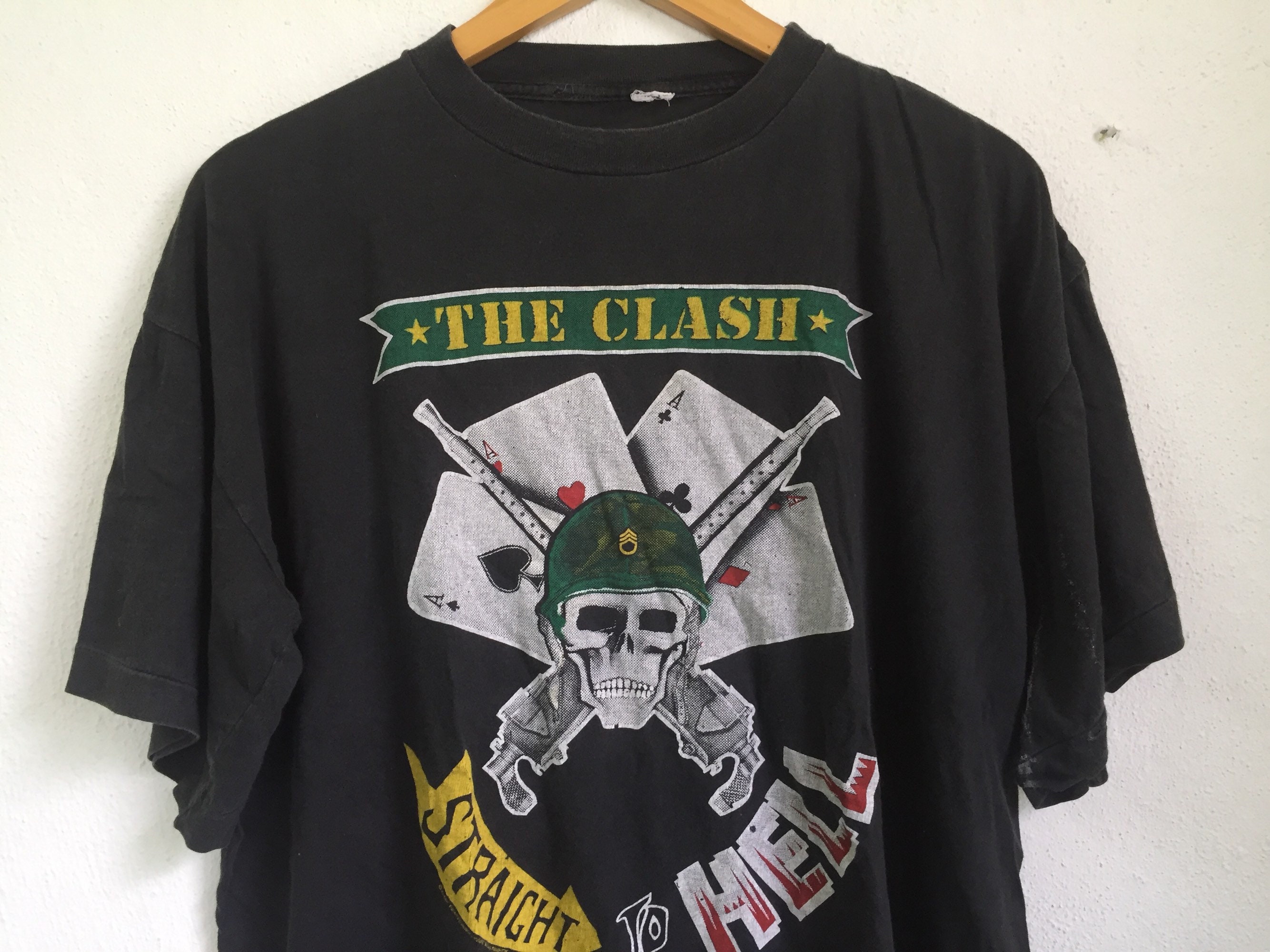 clash straight to hell shirt