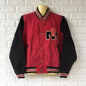 Rzadka!!! Kurtka męska typu bomber z lat 80. Kansai Yamamoto, rozmiar L, japoński projektant Issey Miyake Yohji Yamamoto