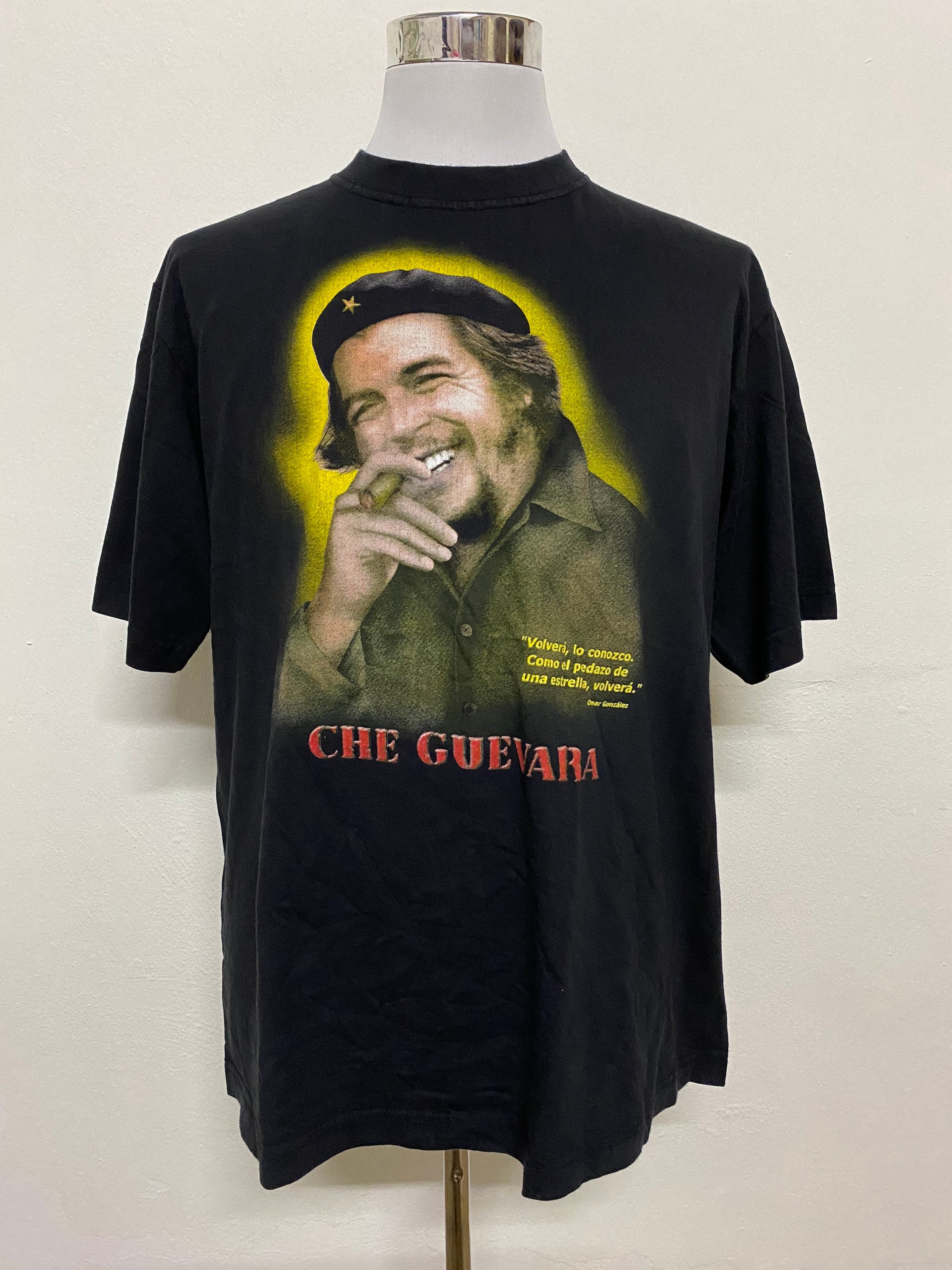 Che Guevara T-Shirt Men's XL Gray Shirt XLarge