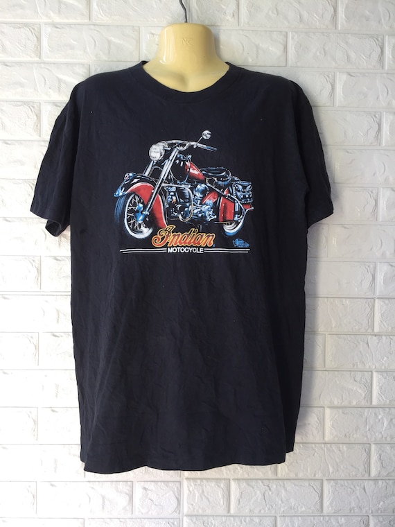 Vintage INDIAN MOTORCYCLE Shirt Sz L