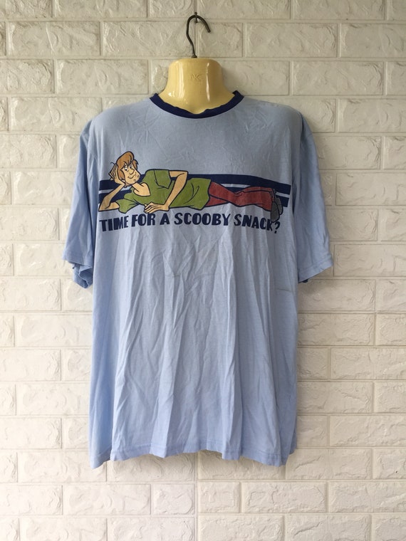 VTG Scooby Doo Ringer Tshirt Sz XL