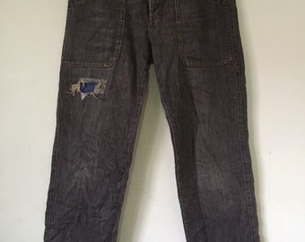 Jeans Dolce & Gabanna color negro cintura 35 pulgadas