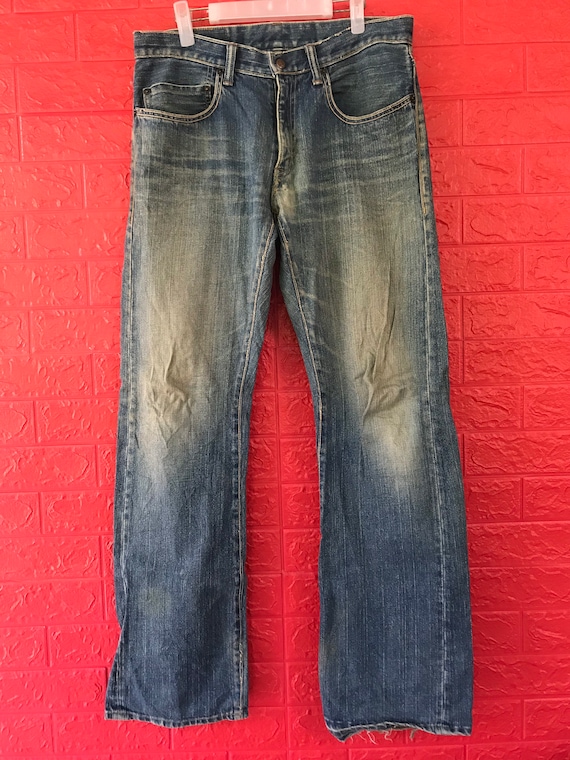 VTG Blue Blue Japan Jeans Waist 34”