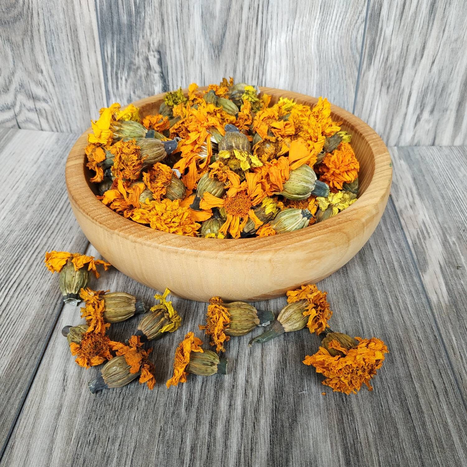 Dried marigold flowers 60 pcs organic dry marigold flowers Etsy