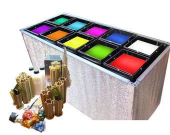 Need a big candle making kit?  Buy our candle crafting kit now 10 Big Buckets, Wax, Molds, Dye Visit this candle crafting store