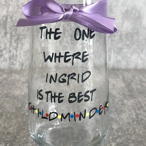 Personalised teacher vodka glass, teacher gift, childminder glass, teaching assistant glass, best teacher glass, teacher appreciation gift