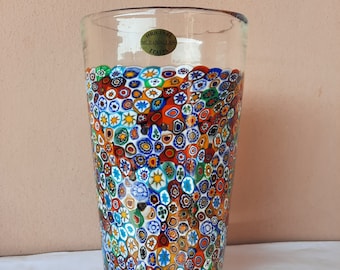 ムラーノ ミルフィオリ 花瓶 - Etsy 日本