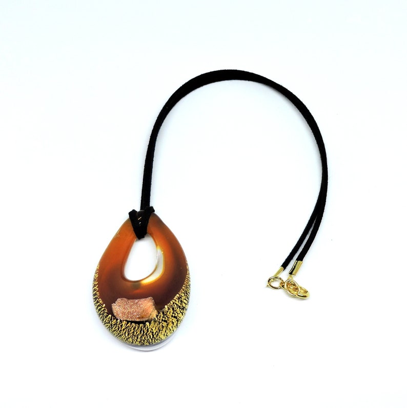 friendship anniversary Women/'s Glass pendant necklace handmade necklace made in Italy original idea gift love