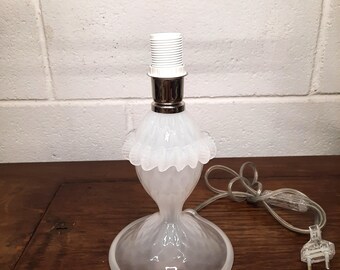 Murano glass table lamp for any type of lampshade