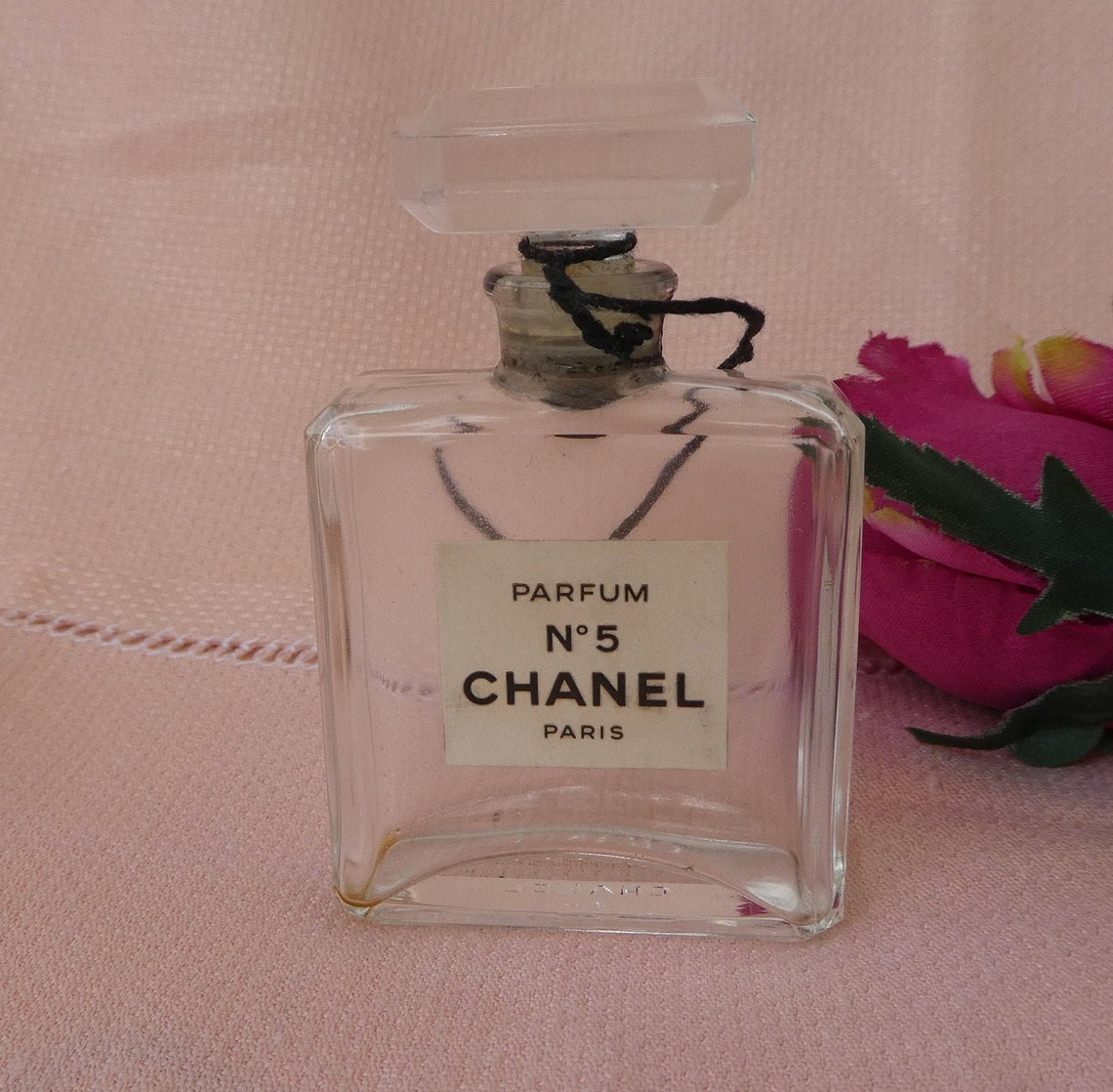 CHANEL No 5 Empty Perfume Bottle Vintage Miniature French Etsy
