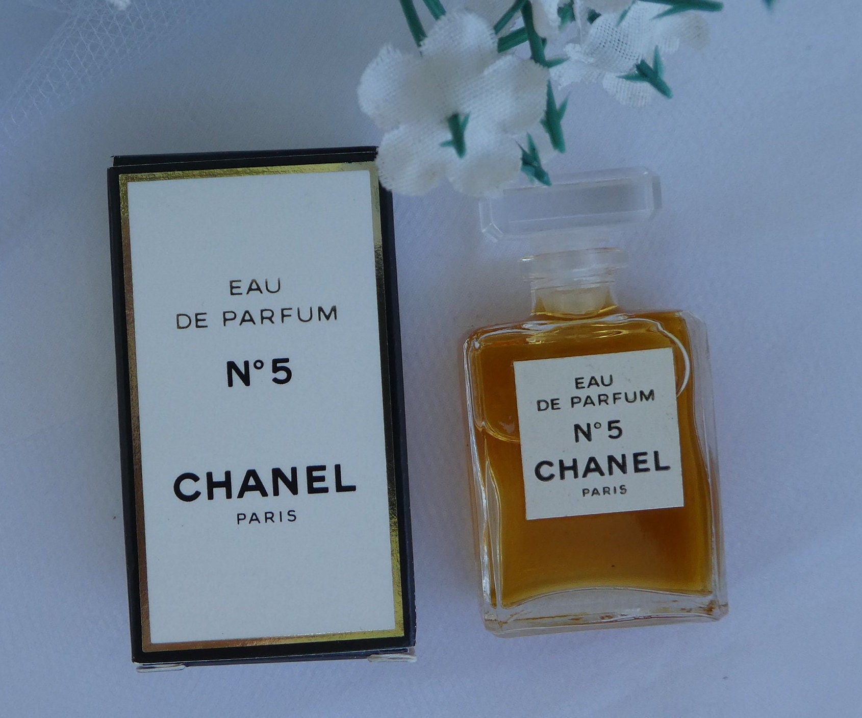 CHANEL No 5 French Perfume Boxed. 4mls. Chanel - Etsy