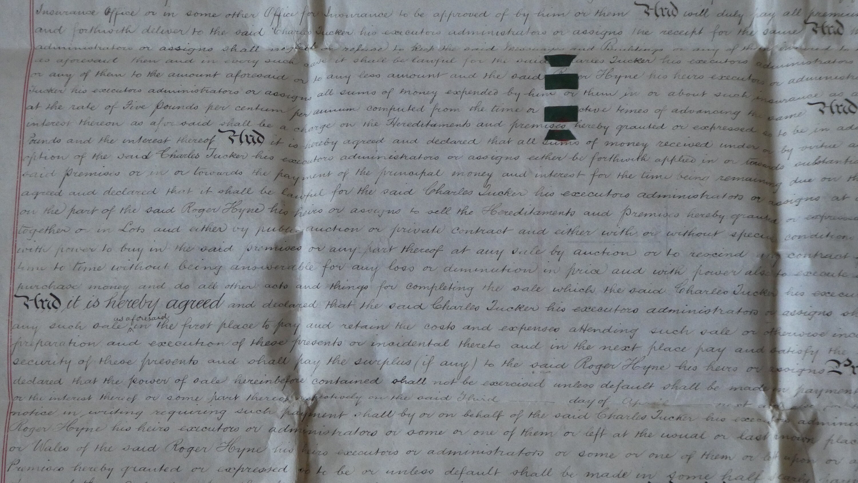 Rare Parchment MORTGAGE IN FEE Victorian Manuscript 1876. Etsy