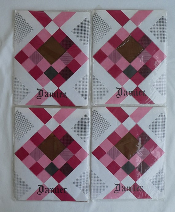 DAMIER, France, Four Pairs of Seamless Stockings.… - image 8