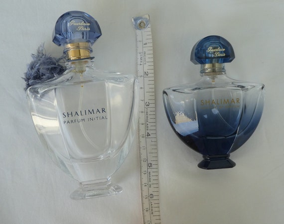 SHALIMAR by GUERLAIN - Two Empty Perfume Bottles … - image 5