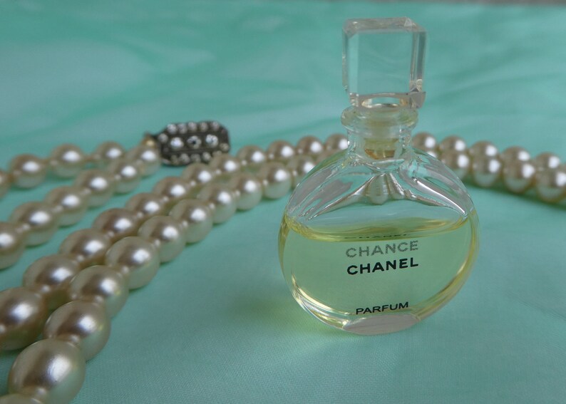 Vintage Miniature Perfume Chanel Chance French Fragrance Etsy