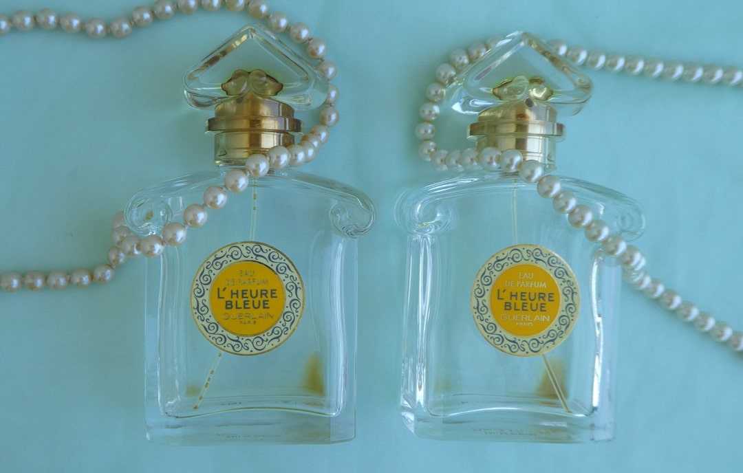 Guerlain. L'Heure Bleue. Paris. Perfume. Original Advert 1969 (ref AD5 –  The Nostalgia Shop