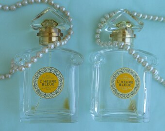 ゲラン バカラ GUERLAIN ルール・ブルー 香水瓶 ヴィンテージ バカラ ヴィンテージ ゲラン ルール ブルー 空の香水瓶 - Etsy 日本