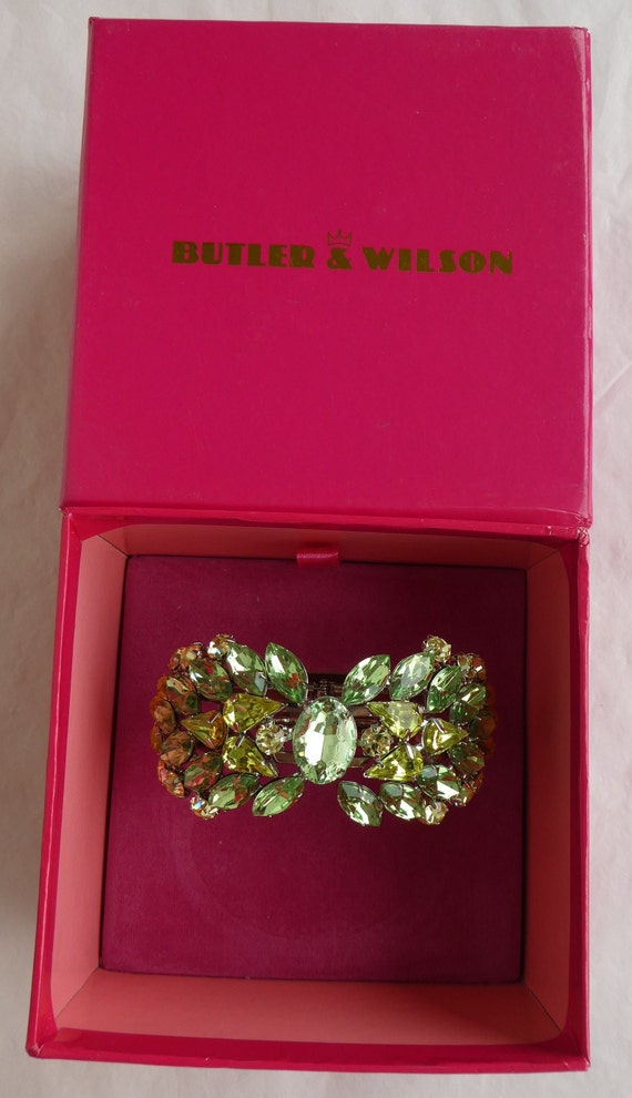 Gorgeous BUTLER & WILSON Luminous Bright Jewelled… - image 9