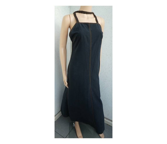 jean paul gaultier black dress