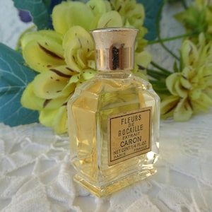 Fleurs de Rocaille, extrait CARON. Luxury Perfume, 7.5 ml - 1/4 FL OZ. Discontinued, vintage, rare. Miniature Splash Not Spray.