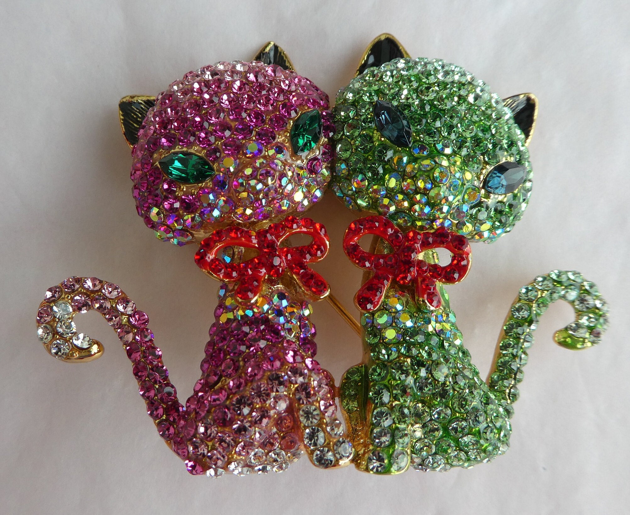 Butler and wilson cat brooch clearance