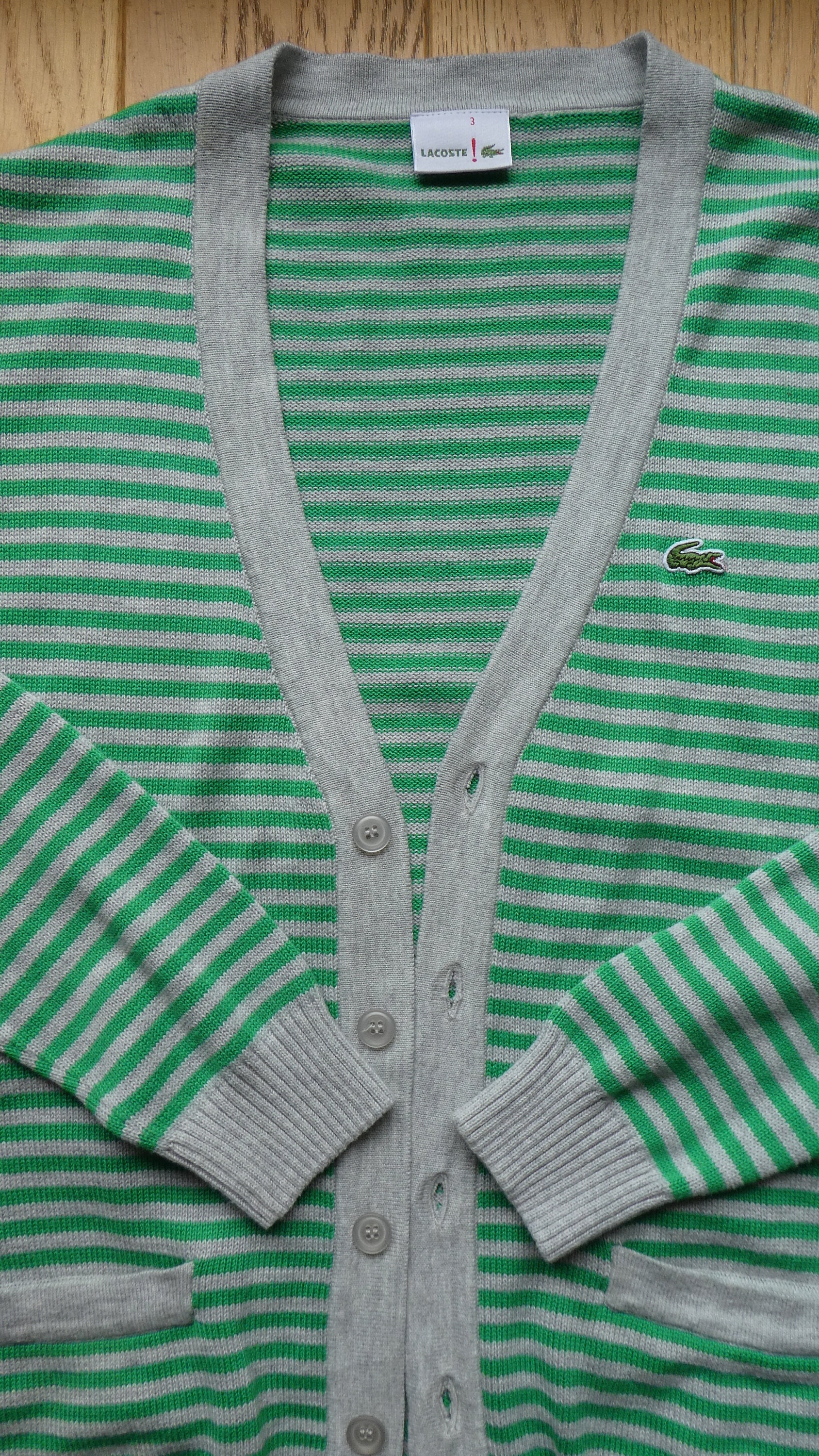 cardigan lacoste vintage