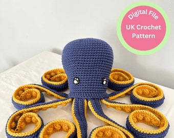 Ophelia Octopus UK Crochet Pattern