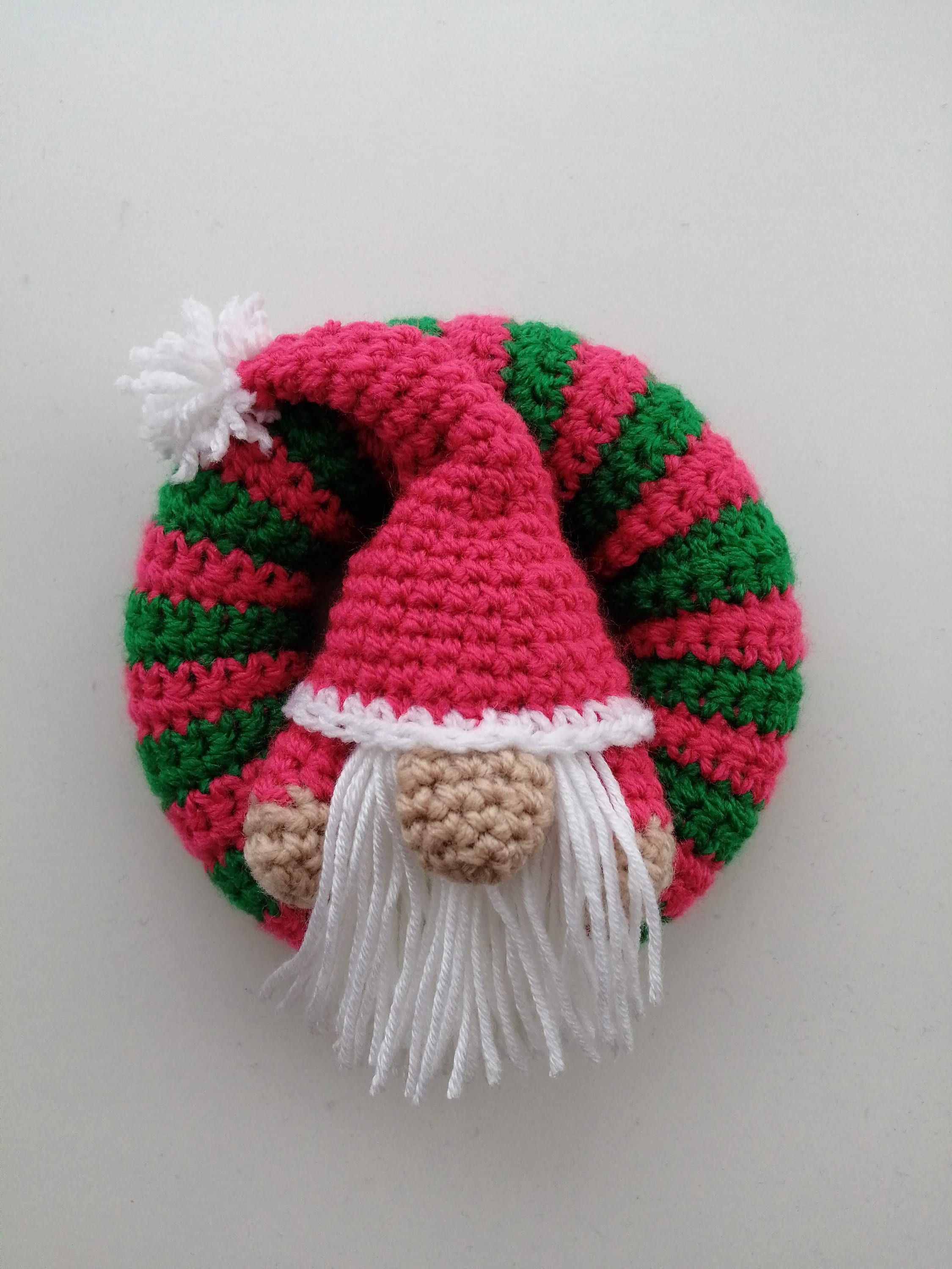 Gonk Wreath UK Crochet Pattern. Christmas Gonk Pattern. Mini Etsy UK