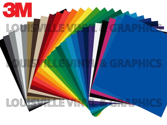 1 Sheet - 12 X 12 ORACAL 651 Craft & Hobby Cutting Vinyl - *63 Color  Choices*